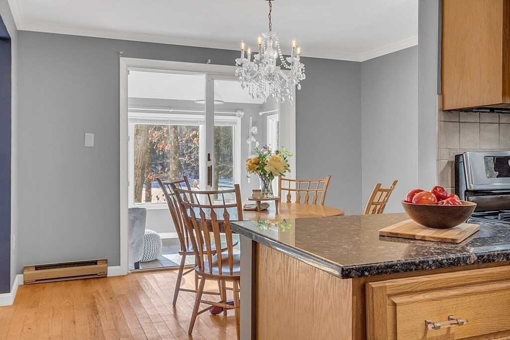 105 Secret Lake Road Phillipston, MA 01331 - Photo 29 of 42 a dining room with furniture and window