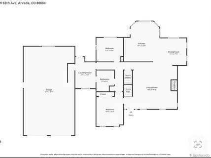 $1,249,400 | 9130 West 65th Avenue, Arvada, CO 80004