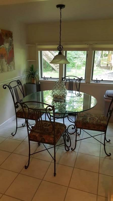 429 Roland Branch Road Henry, VA 24102 - Photo 12 of 33 a view of a dining room with furniture window and outside view