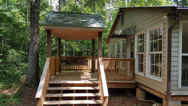 429 Roland Branch Road Henry, VA 24102 - Photo 21 of 33 a view of outdoor space and deck