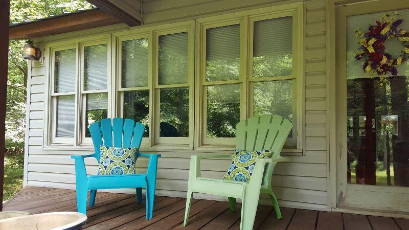 429 Roland Branch Road Henry, VA 24102 - Photo 32 of 33 a view of a door with a chairs and table in a patio