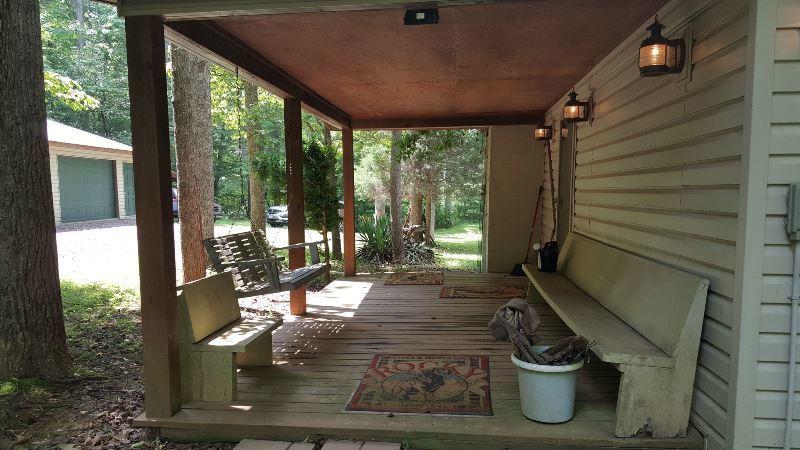429 Roland Branch Road Henry, VA 24102 - Photo 5 of 33 a view of a porch with furniture