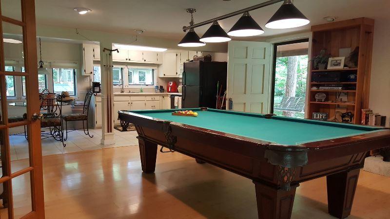 429 Roland Branch Road Henry, VA 24102 - Photo 33 of 33 a room with pool table and windows