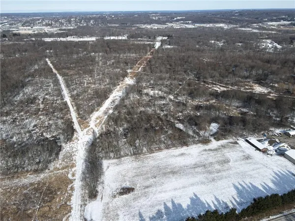 a view of city and mountain