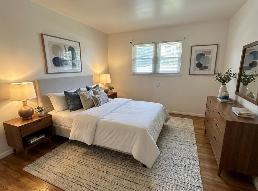 8336 Scotts Level Road Baltimore, MD 21208 - Photo 33 of 55 Virtually Staged Bedroom 2
