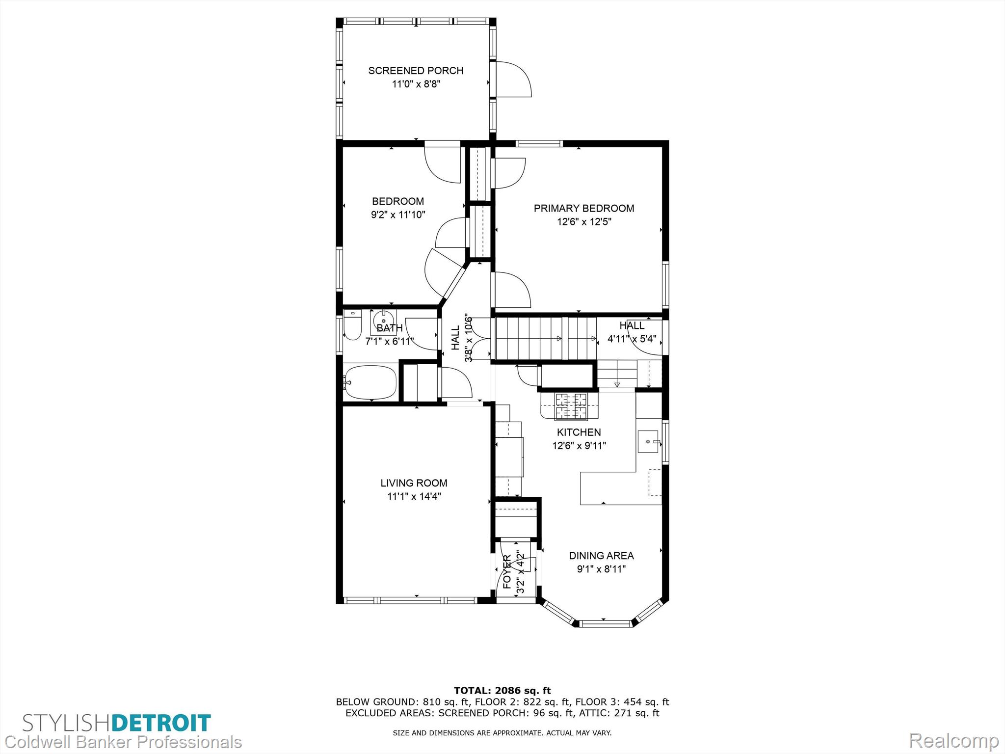 126 East Webster Road Royal Oak, MI 48073 - Photo 34 of 36 1st Floor