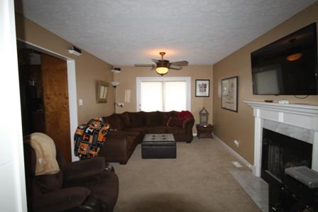 2907 Bluebird Drive Springfield, TN 37172 - Photo 4 of 9 Family room with fireplace.This room adjoins open great room and kitchen. Perfect for entertaining.