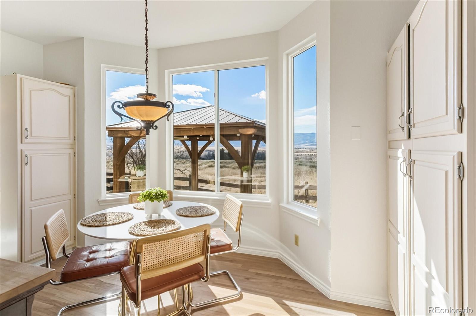 10275 Baneberry Place Highlands Ranch, CO 80129 - Photo 13 of 50 a view of a dining room with furniture window and outside view