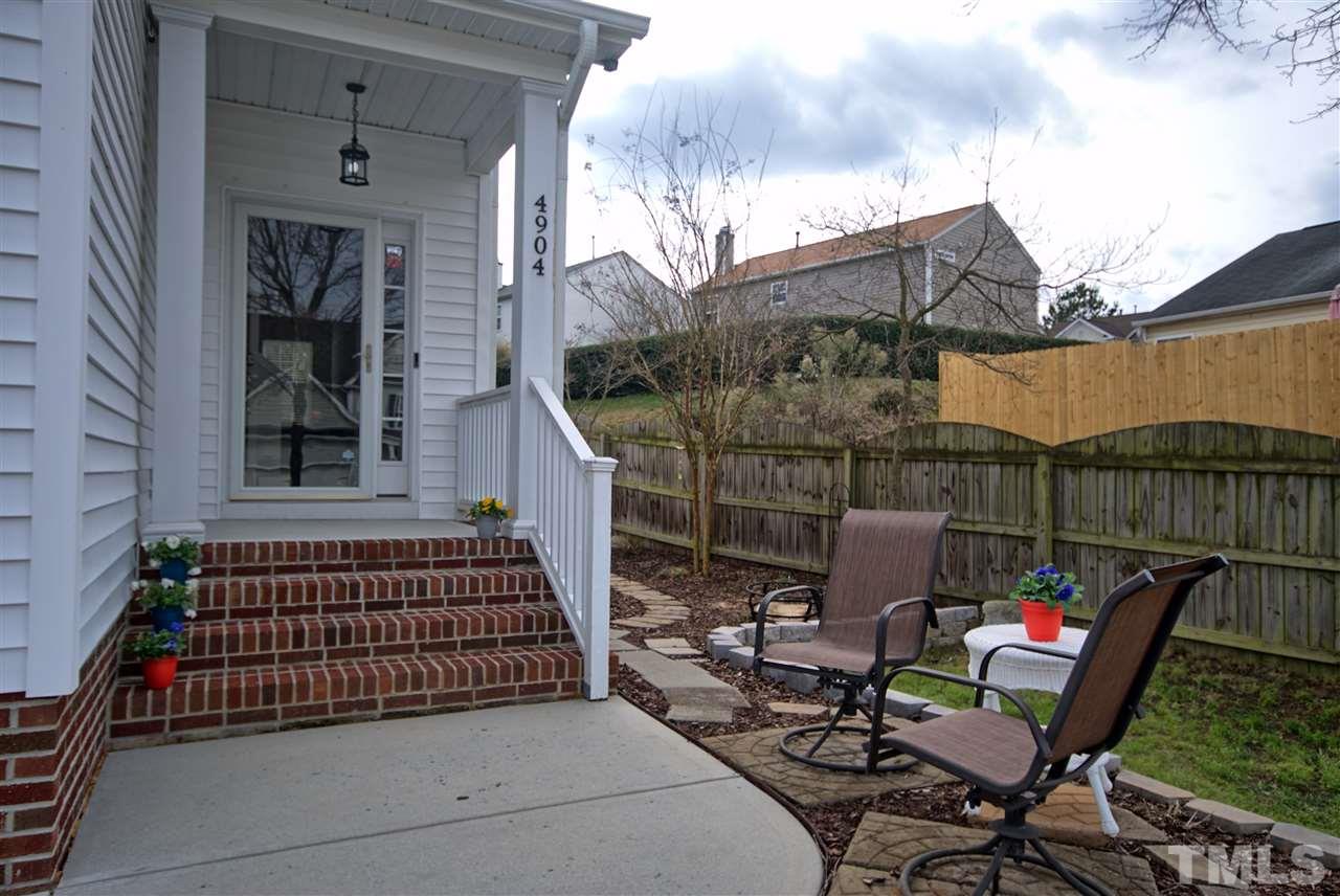 4904 Jelynn Street Raleigh, NC 27616 - Photo 2 of 25 Covered Porch & Front sitting area.