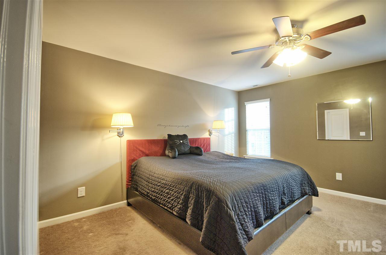 4904 Jelynn Street Raleigh, NC 27616 - Photo 11 of 25 Spacious Master with Ceiling Fan and Walk-In closet.