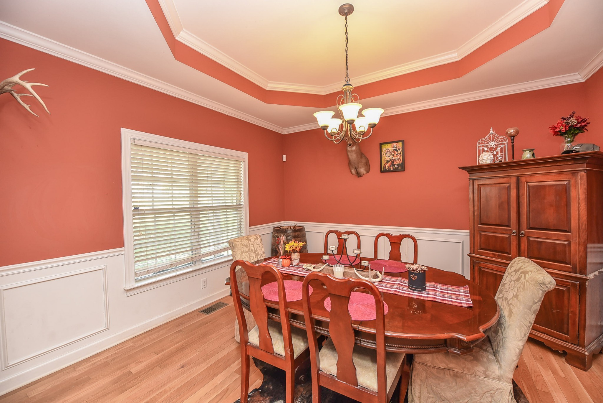 2001 West Tennessee City Road Dickson, TN 37055 - Photo 5 of 24 a view of a dining room with furniture window and wooden floor