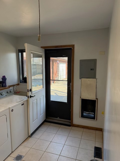 316 Mohawk Street Park Forest, IL 60466 - Photo 22 of 26 a view of a kitchen with an empty space and a fireplace