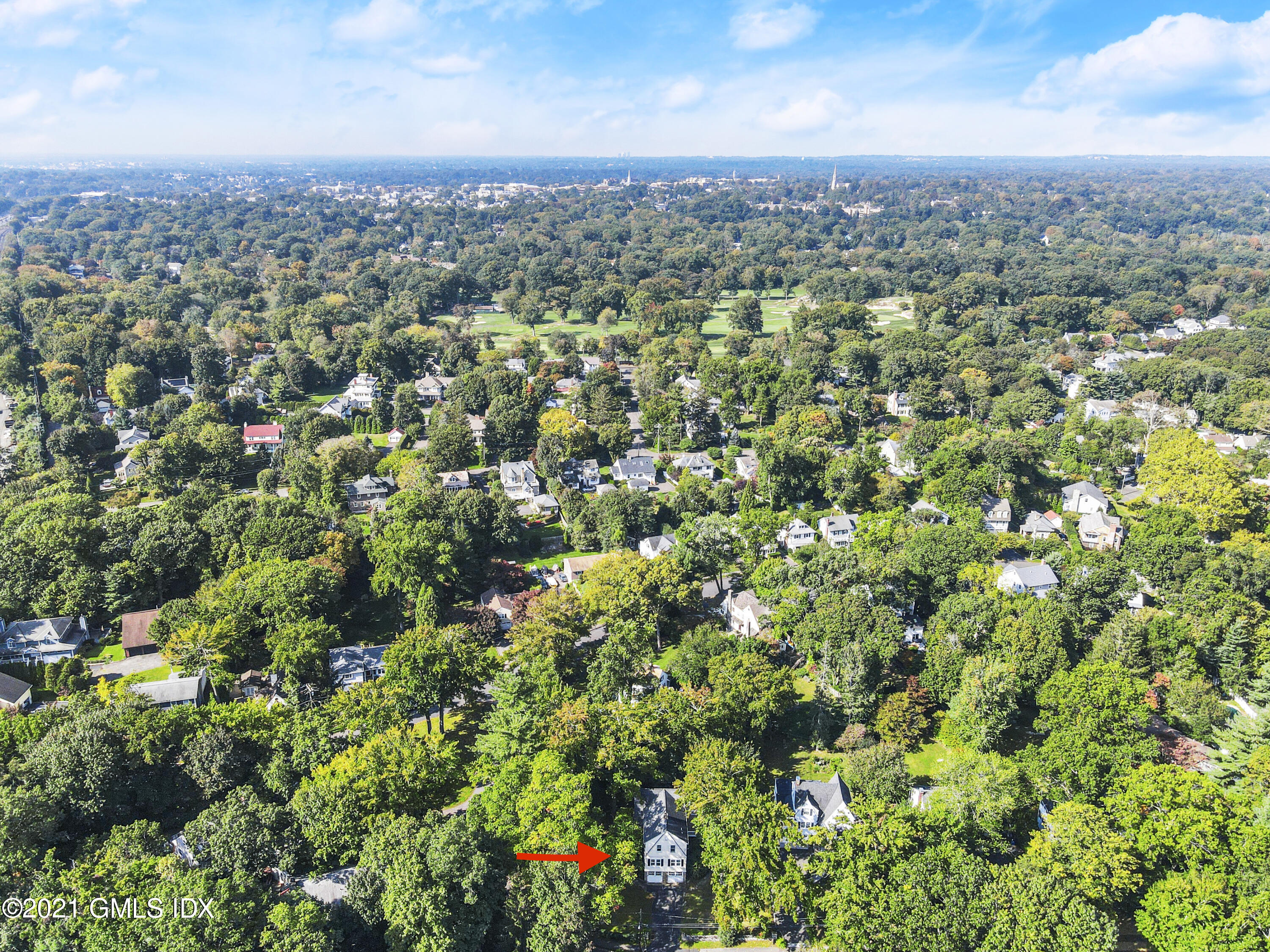 41 Butler Street Cos Cob, CT 06807 - Photo 27 of 33 an aerial view of multiple house