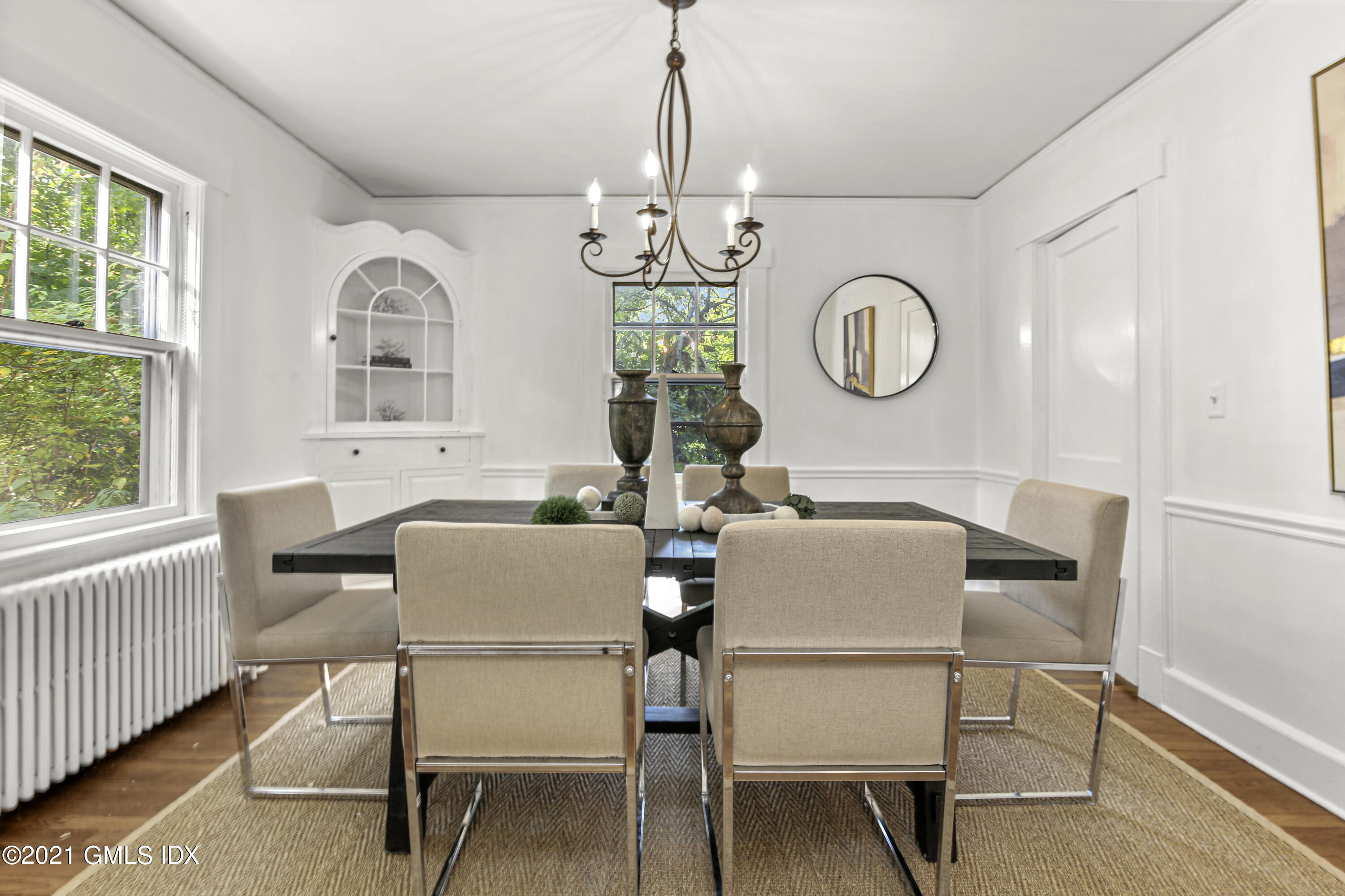 41 Butler Street Cos Cob, CT 06807 - Photo 8 of 33 a view of a dining room with furniture and a large window