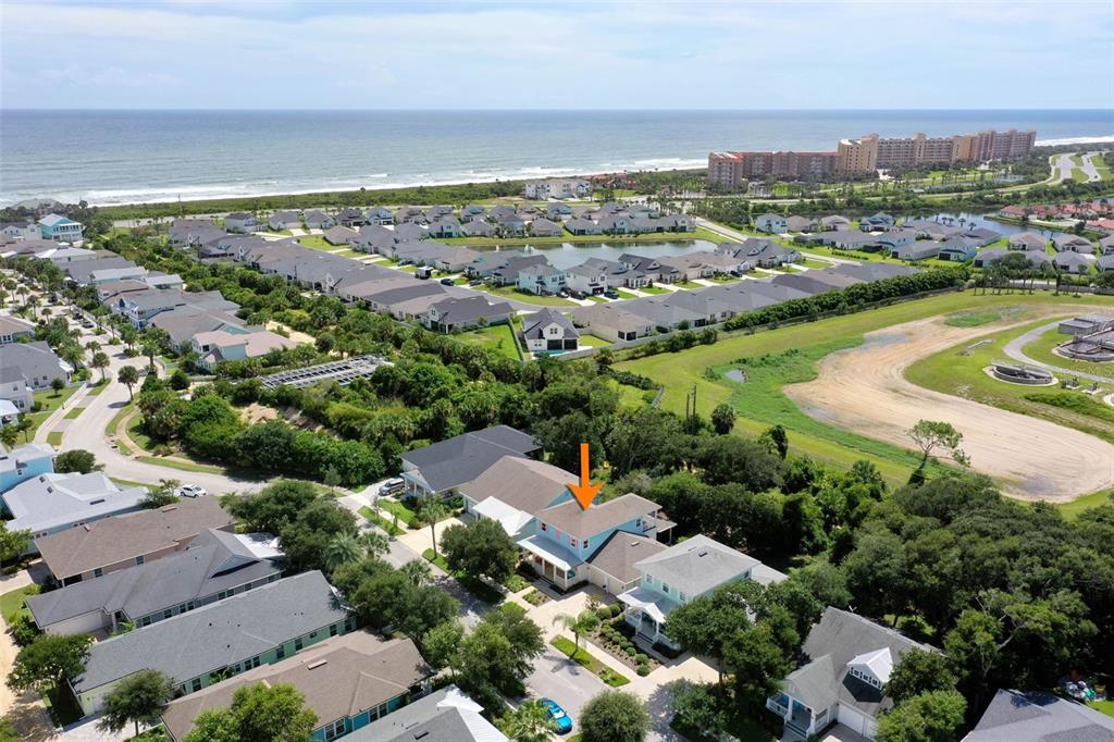 47 Sandy Beach Way Palm Coast, FL 32137 - Photo 58 of 70 an aerial view of residential houses with outdoor space