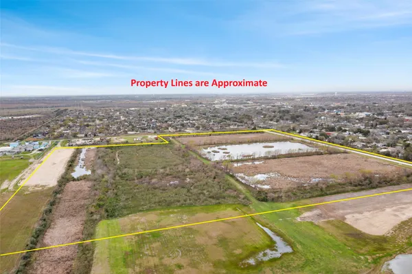 a view of an ocean and a city