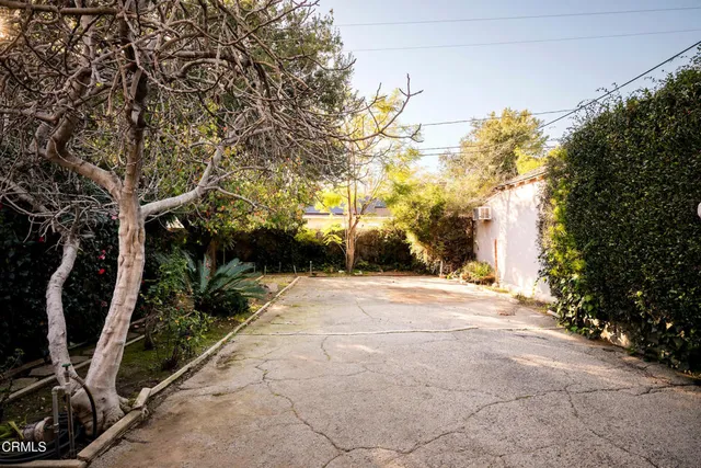 a view of outdoor space and yard