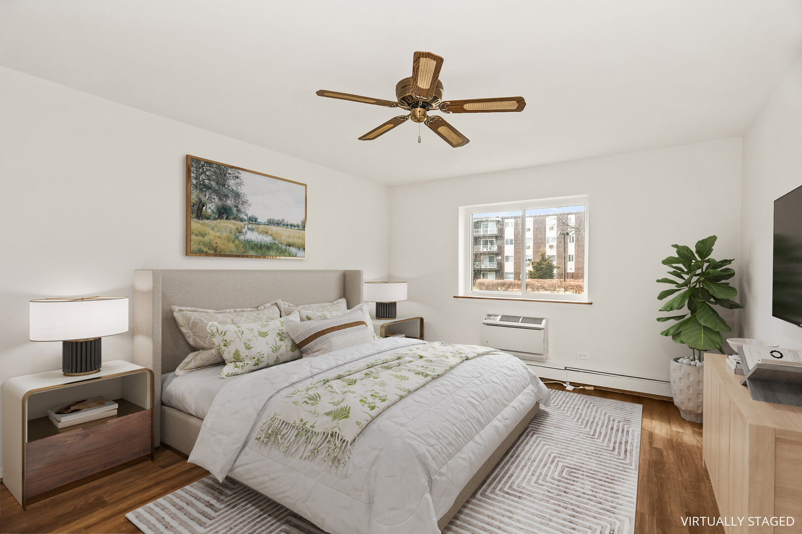 1331 South Finley Road, Unit 104 Lombard, IL 60148 - Photo 8 of 12 a bedroom with a bed and a window