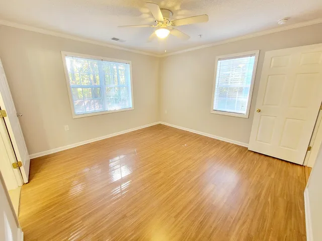 a view of wooden floor