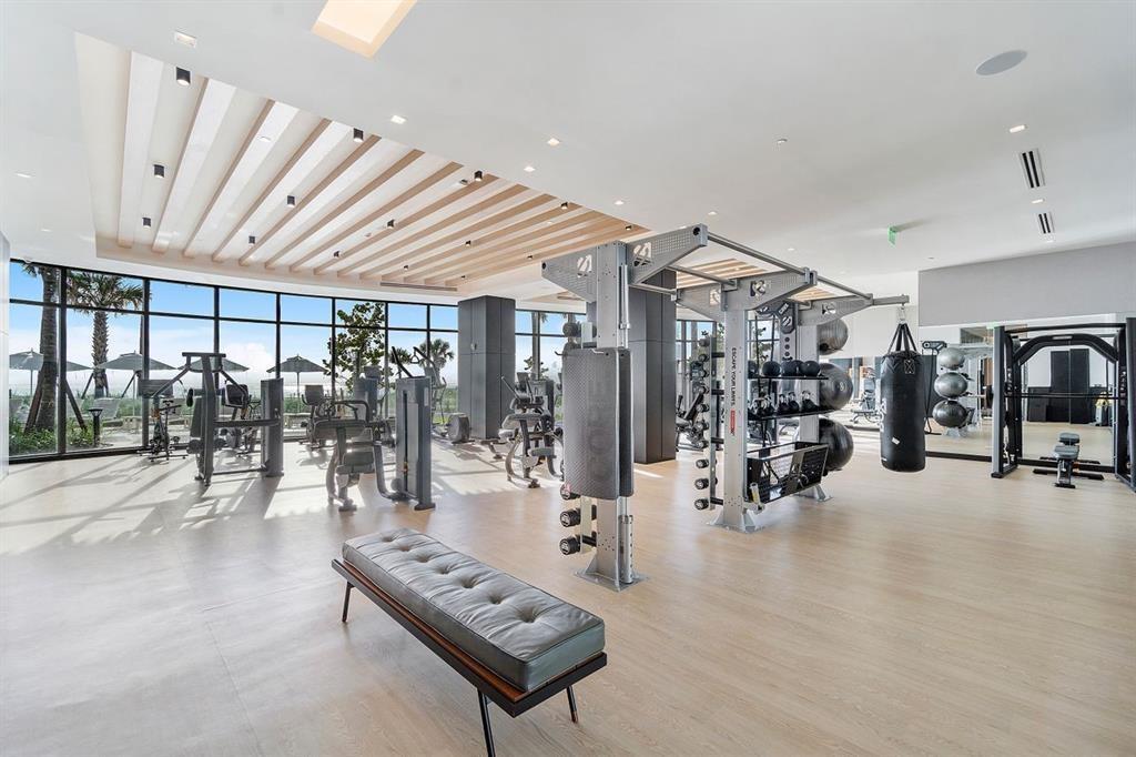 1116 North Ocean Boulevard, Unit 1606 Pompano Beach, FL 33062 - Photo 45 of 83 a living room with furniture a couch and a ceiling fan