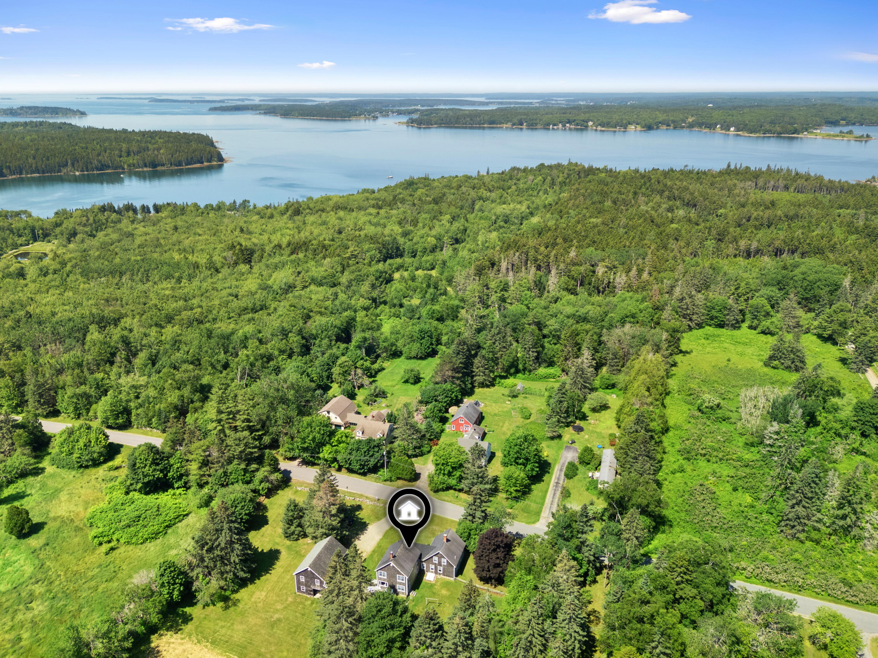 326 Turkey Cove Road St. George, ME 04860 - Photo 1 of 28 326 Turkey Cove drone 2