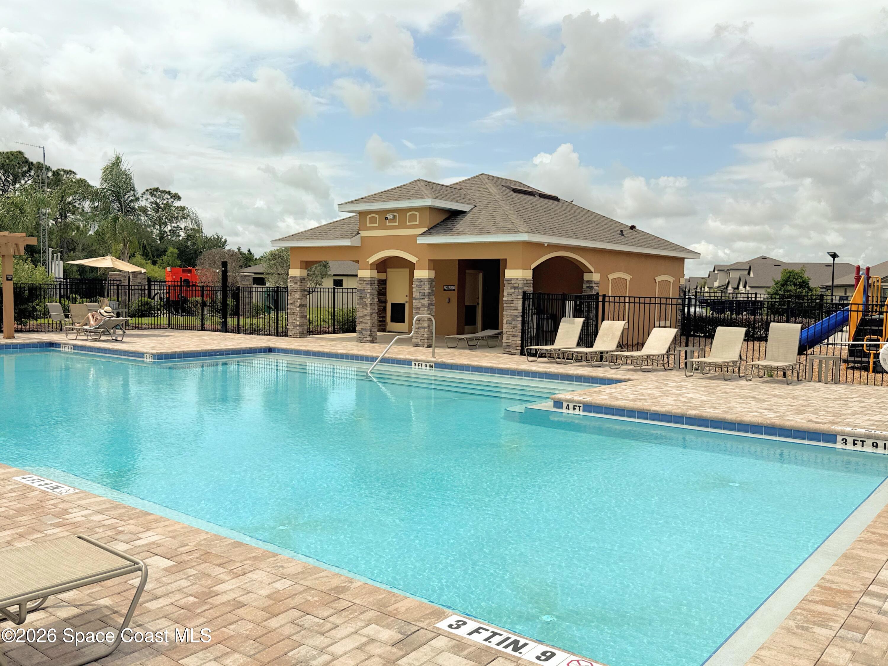 1873 Farmhouse Road Southeast Palm Bay, FL 32909 - Photo 28 of 35 community pool