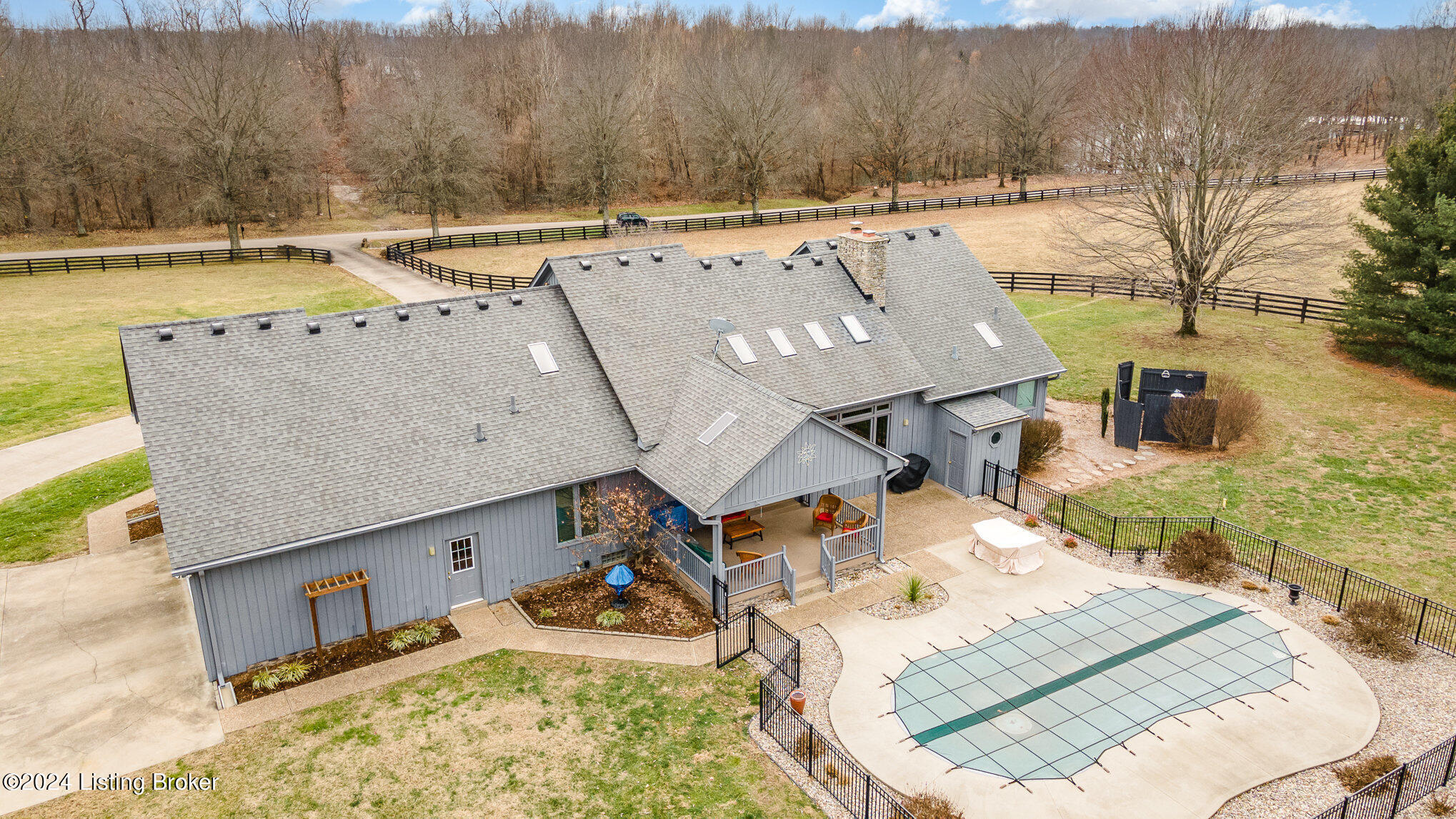 Rear of Property