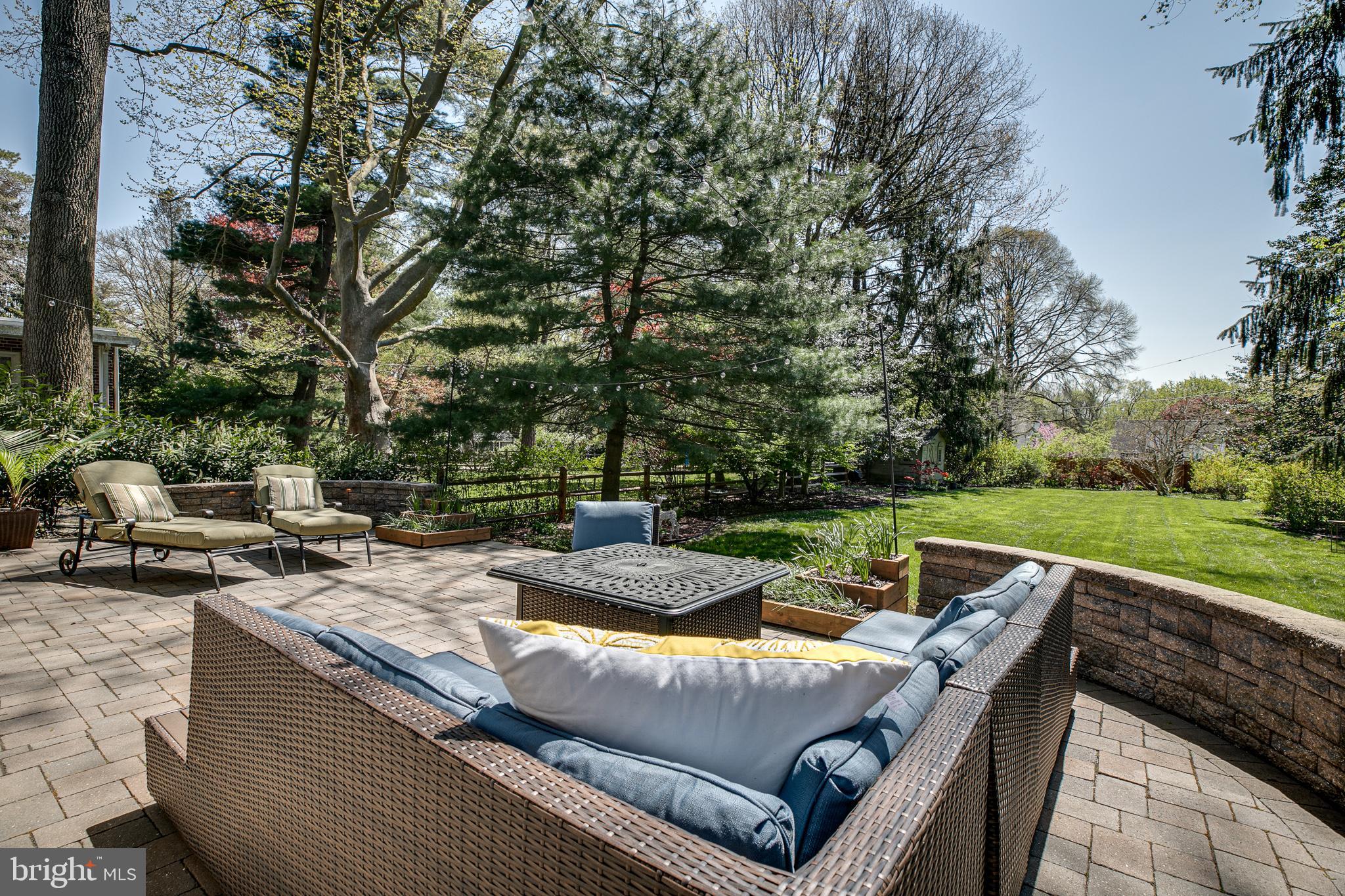 330 Old Lancaster Road Devon, PA 19333 - Photo 17 of 31 a view of yard with patio
