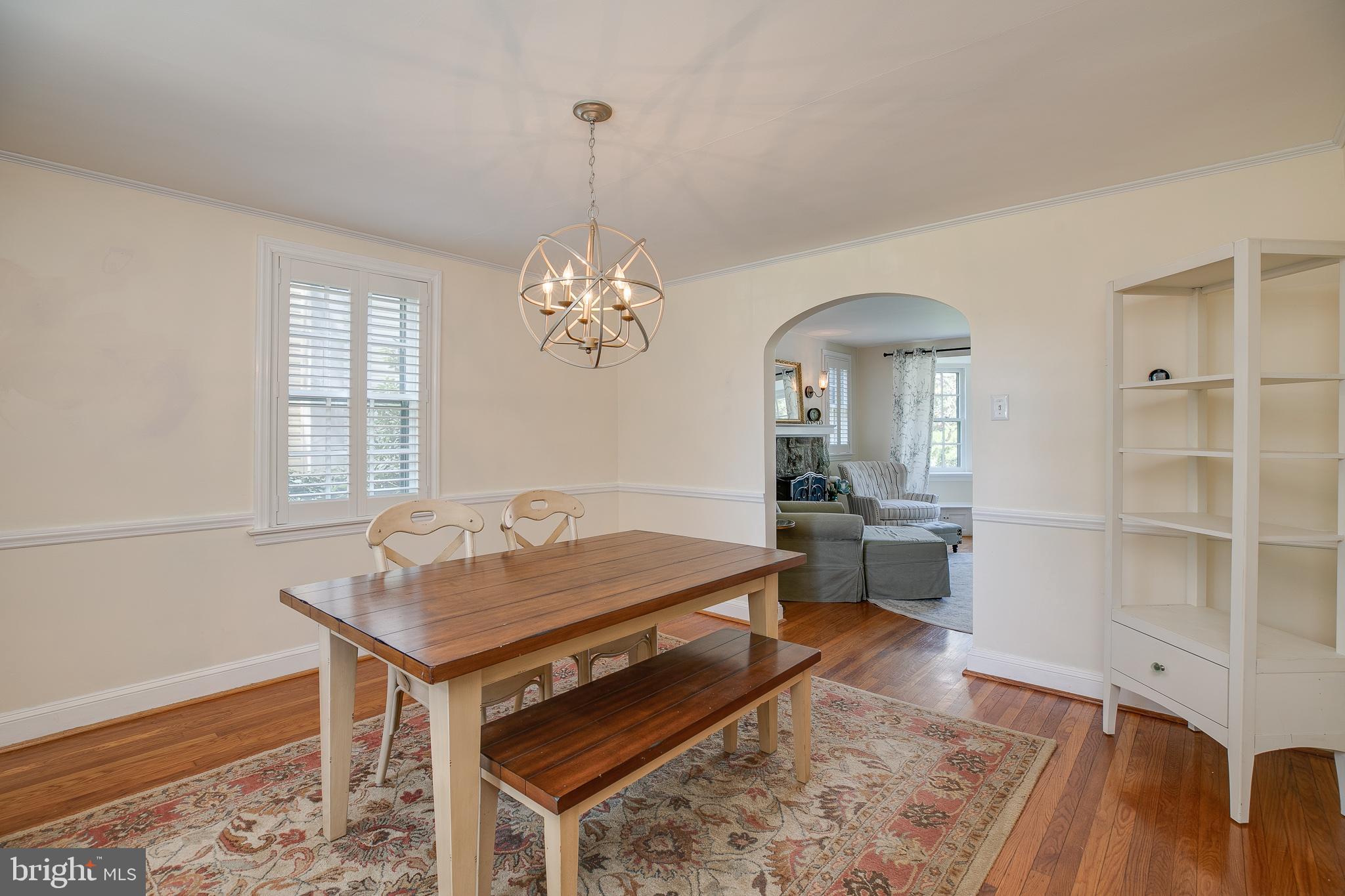 330 Old Lancaster Road Devon, PA 19333 - Photo 5 of 31 a dining room with a table and chairs