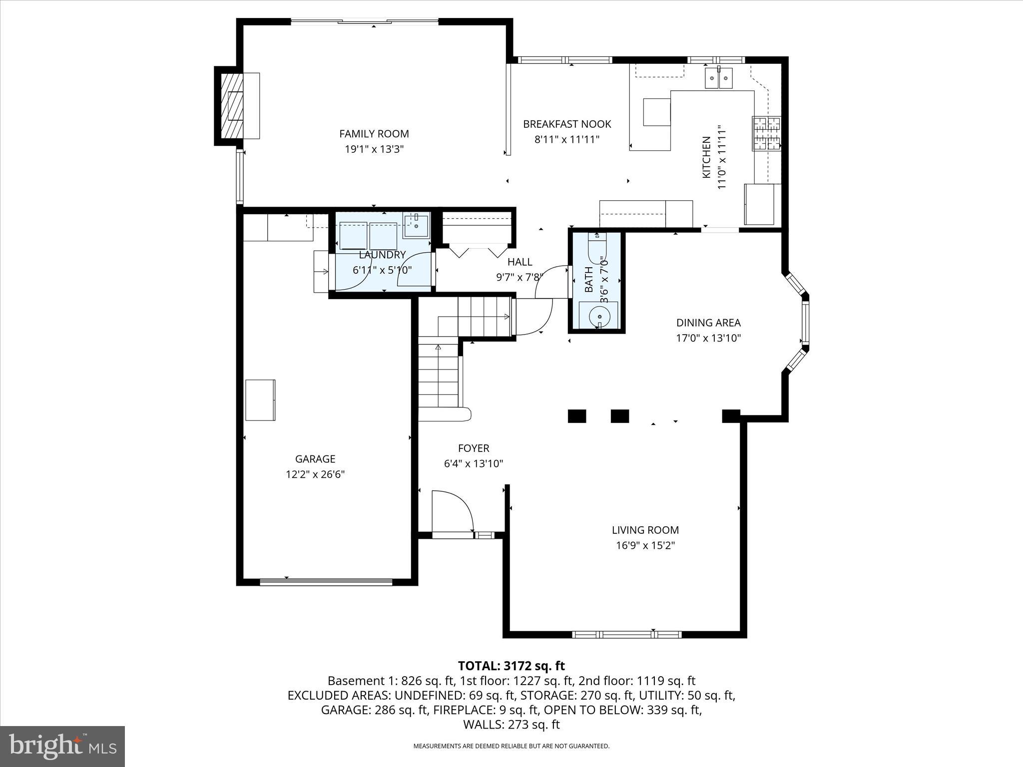 213 Beatrice Lane Aston, PA 19014 - Photo 44 of 45 Floorplan