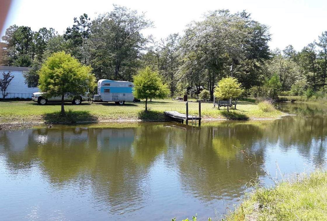 5546 Mt Carmel Road Walterboro, SC 29488 - Photo 6 of 12 Pond and Mobile Home