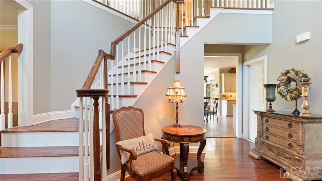 5 Daisy Court Skillman, NJ 08558 - Photo 15 of 50 a view of entryway and hall with wooden floor