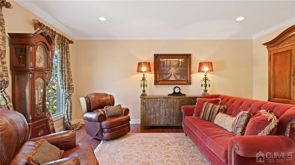 5 Daisy Court Skillman, NJ 08558 - Photo 16 of 50 a living room with furniture and a couch