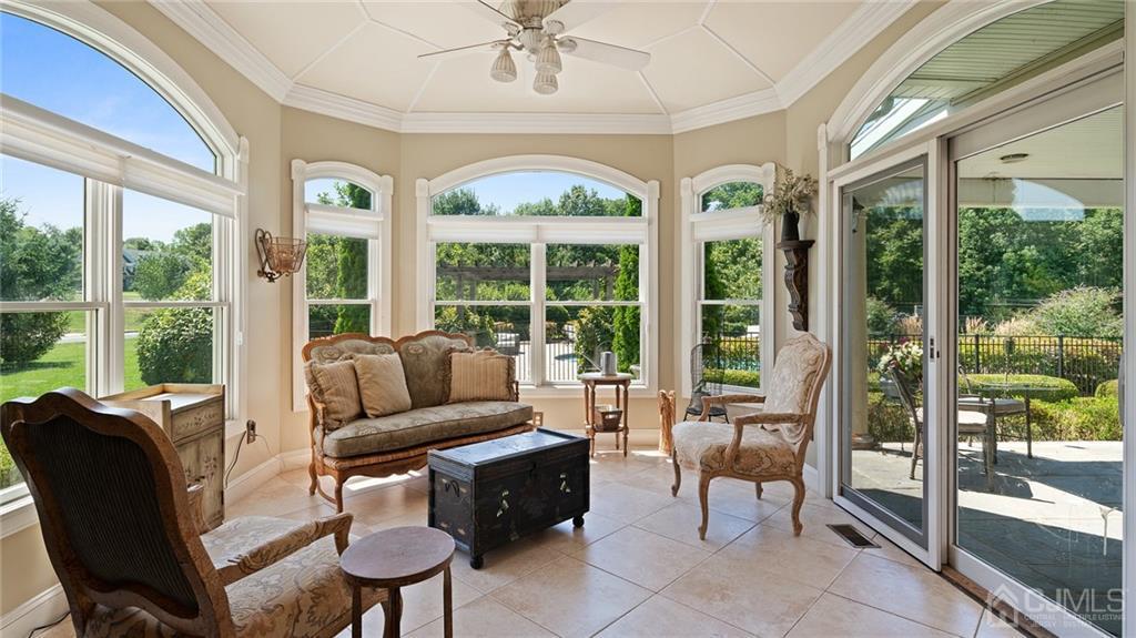 5 Daisy Court Skillman, NJ 08558 - Photo 26 of 50 a living room with furniture and a large window