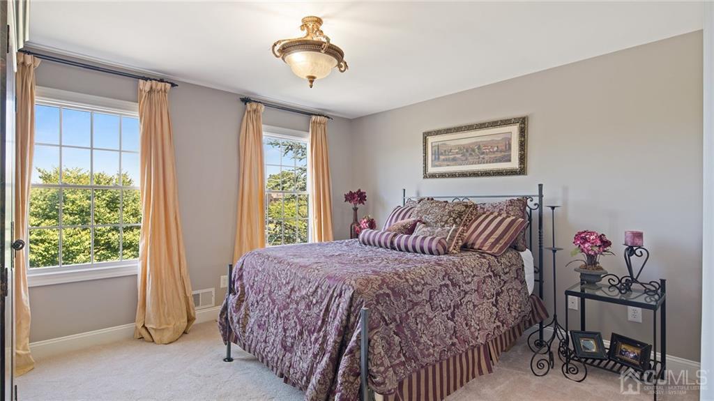 5 Daisy Court Skillman, NJ 08558 - Photo 31 of 50 a bedroom with a bed and a window