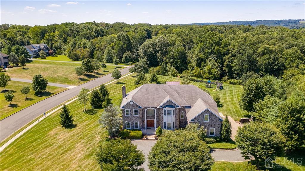 5 Daisy Court Skillman, NJ 08558 - Photo 4 of 50 an aerial view of a house with a garden