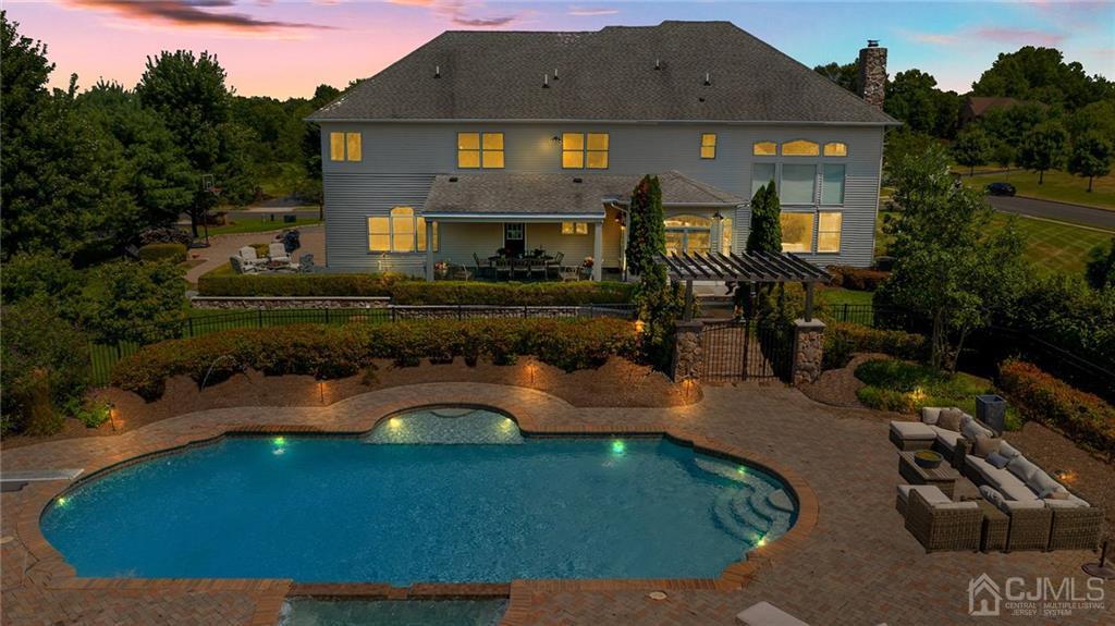 5 Daisy Court Skillman, NJ 08558 - Photo 8 of 50 a view of a house with yard and sitting area