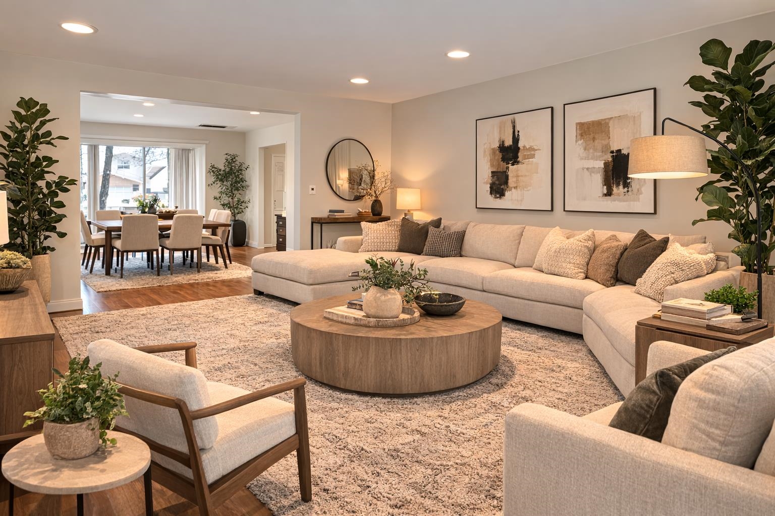 97 Riverview Avenue Cliffside Park, NJ 07010 - Photo 1 of 26 a living room with furniture and a large window