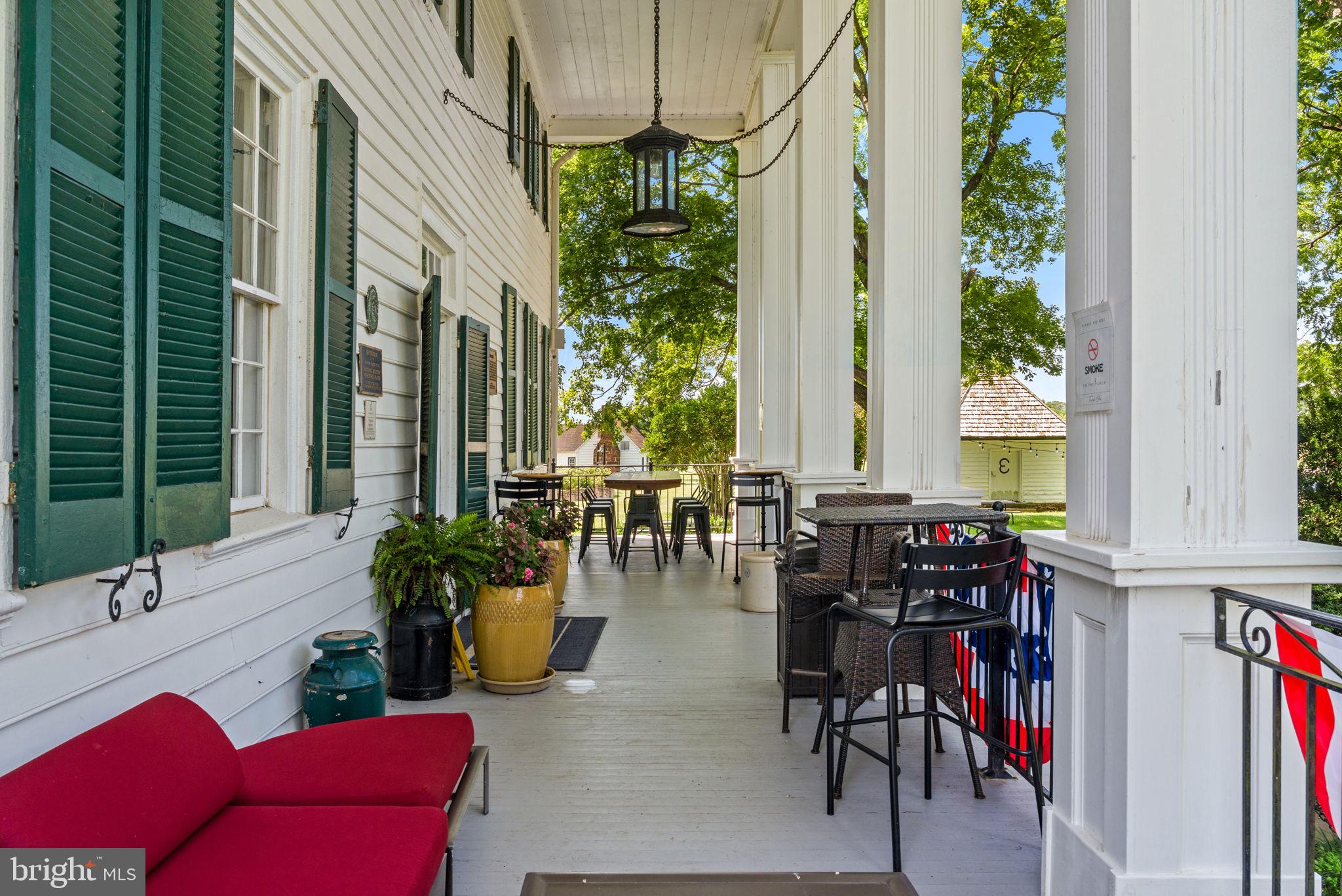 6190 Georgetown Road Broad Run, VA 20137 - Photo 52 of 95 Rear porch of the manor house