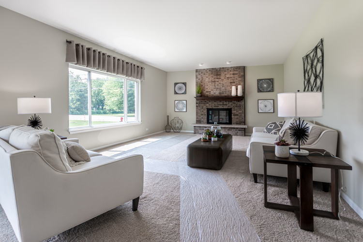 901 Willow Road Manteno, IL 60950 - Photo 8 of 17 a living room with furniture and a large window