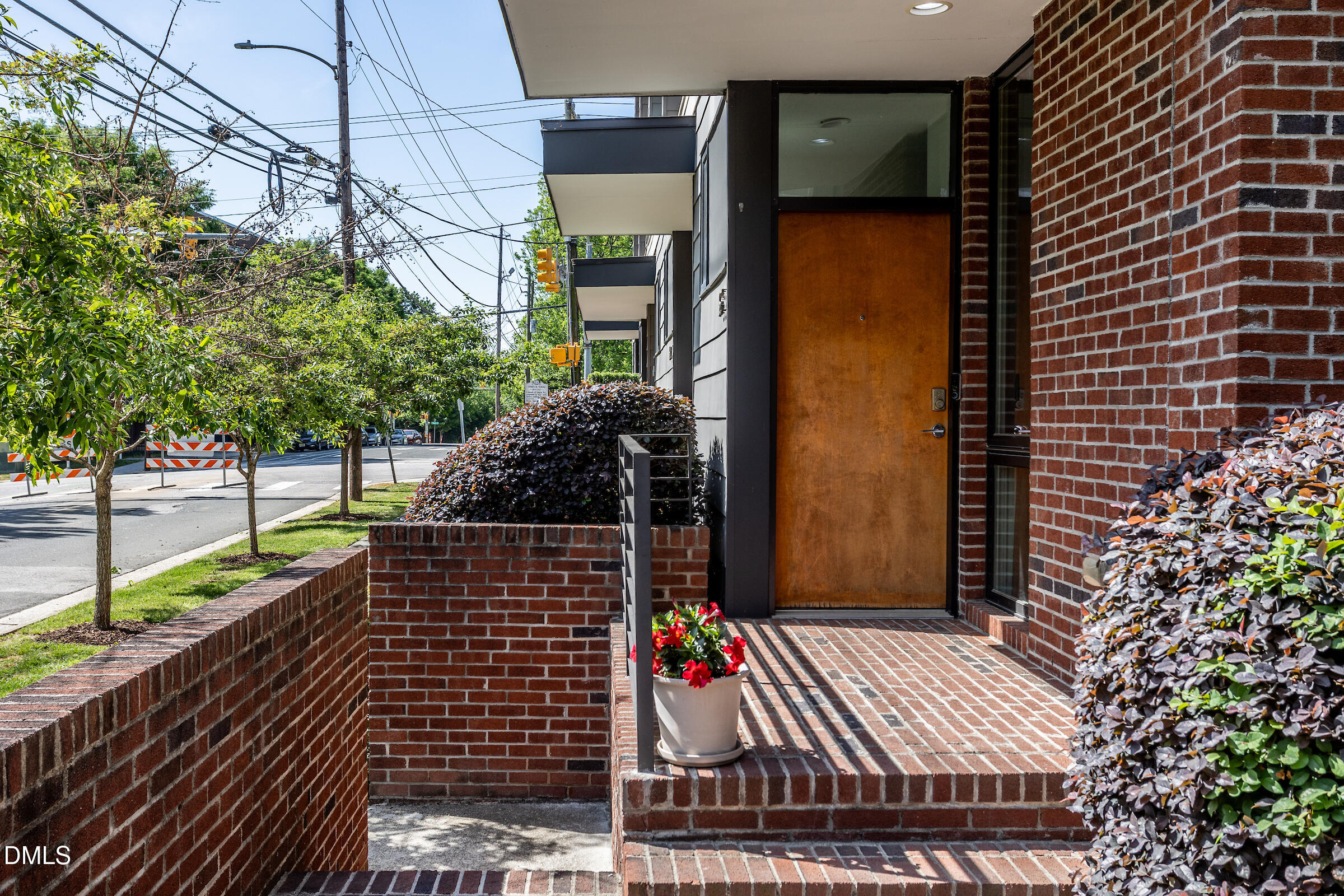 536 South Person Street Raleigh, NC 27601 - Photo 14 of 31 a view of a brick wall with an outdoor space