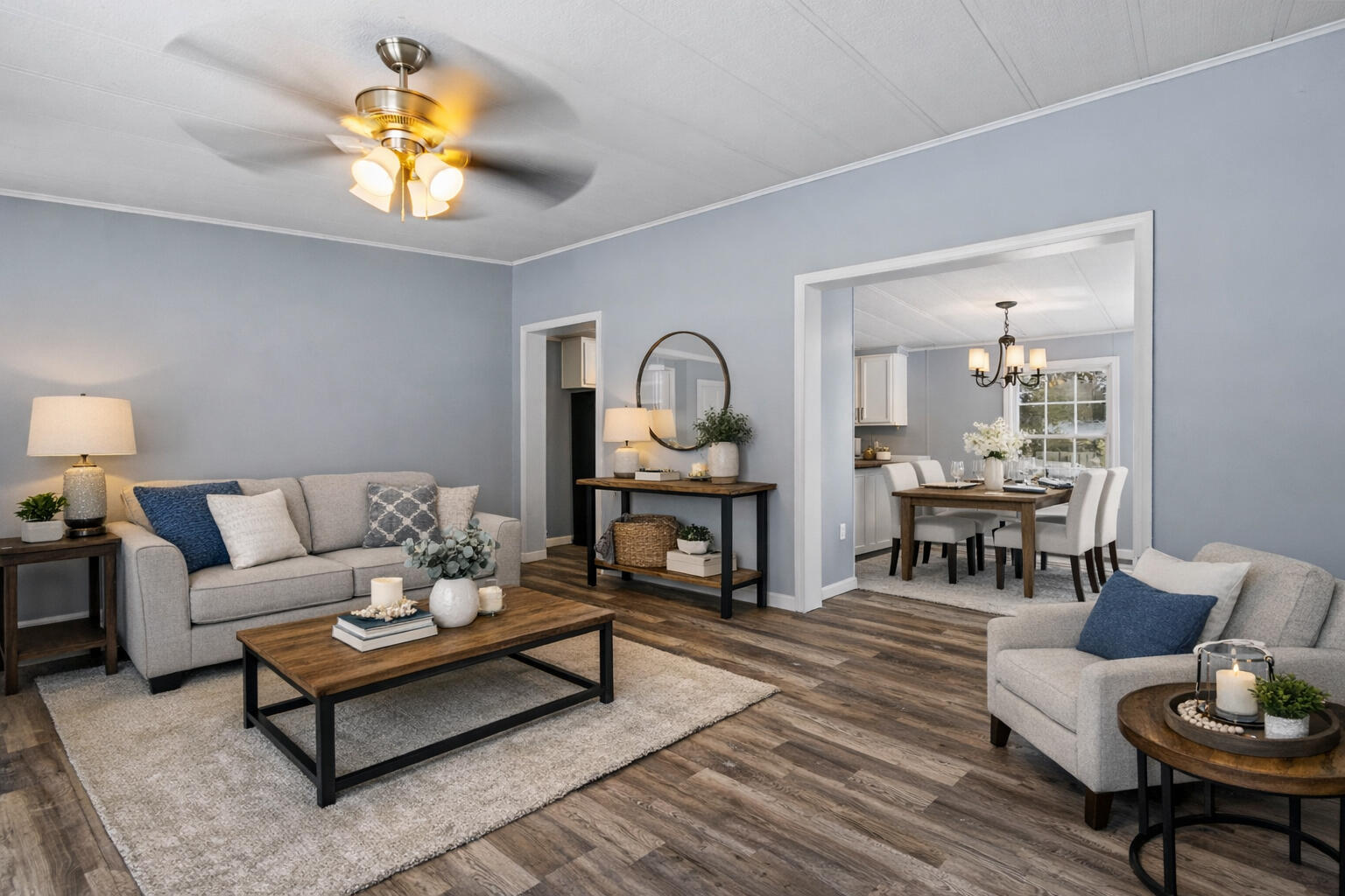 575 Main Road Westport Island, ME 04578 - Photo 3 of 42 Modern_open-plan_living_and_dining_area