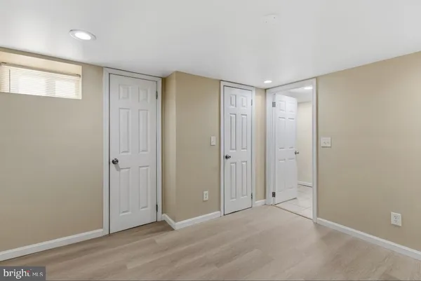 a view of empty room