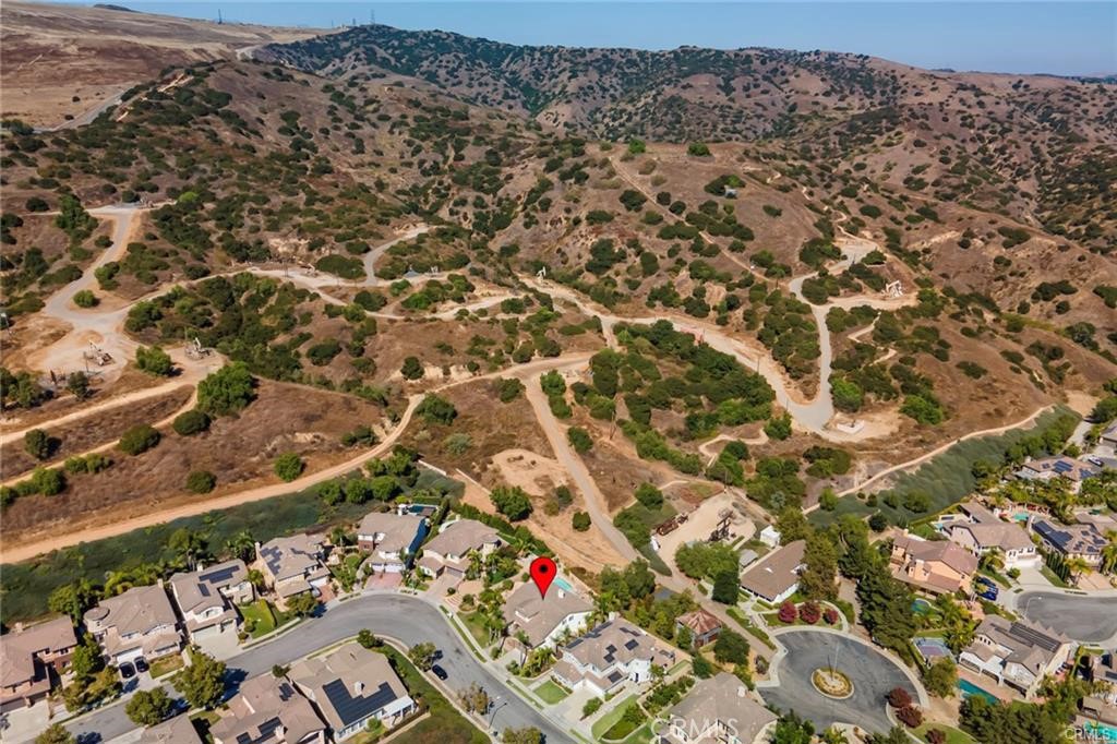 540 Boxcar Lane Brea, CA 92823 - Photo 34 of 36 an aerial view of house with yard