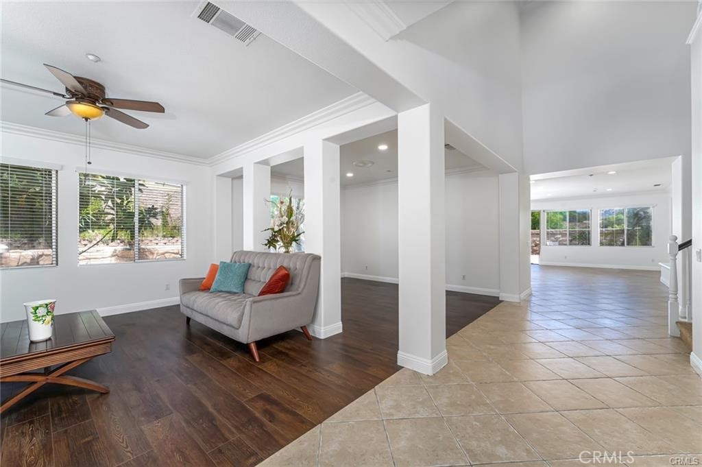 540 Boxcar Lane Brea, CA 92823 - Photo 4 of 36 a living room with furniture and wooden floor