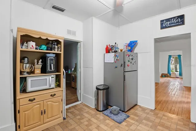 a view of livingroom with furniture and closet