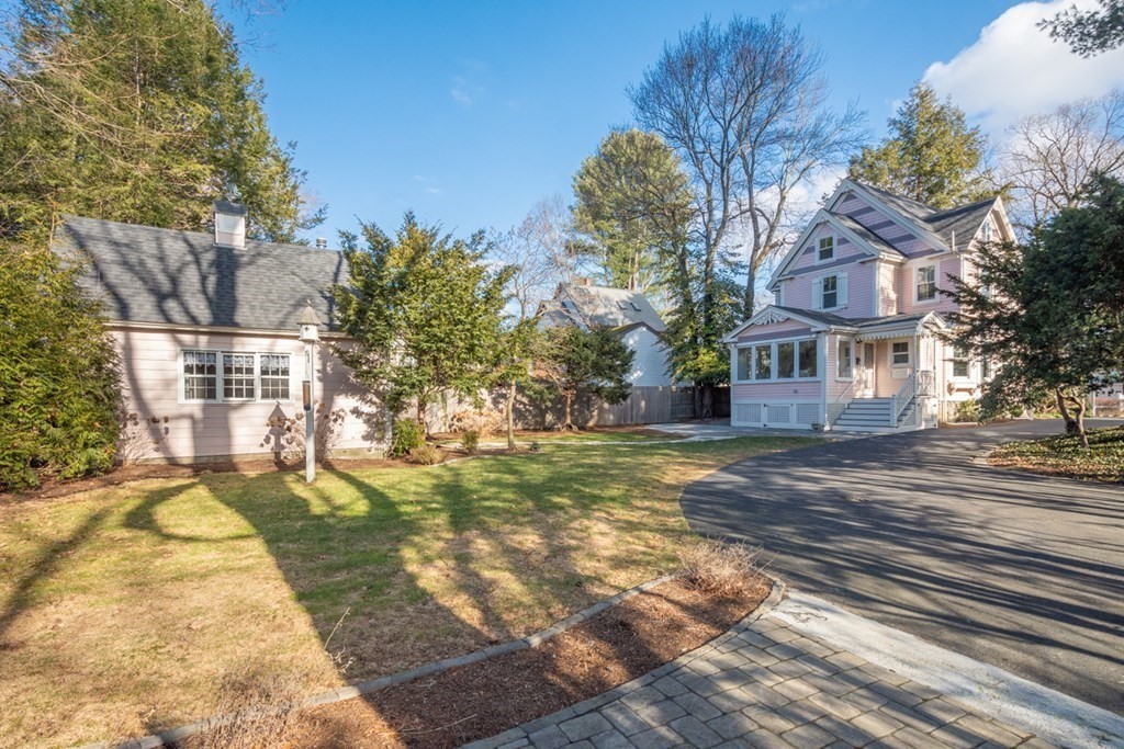 227 Warren Street Needham, MA 02492 - Photo 28 of 36 a view of a city with pathway