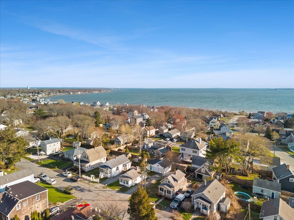 24 Harvard Street Fairhaven, MA 02719 - Photo 7 of 31 an aerial view of a city with lots of residential buildings