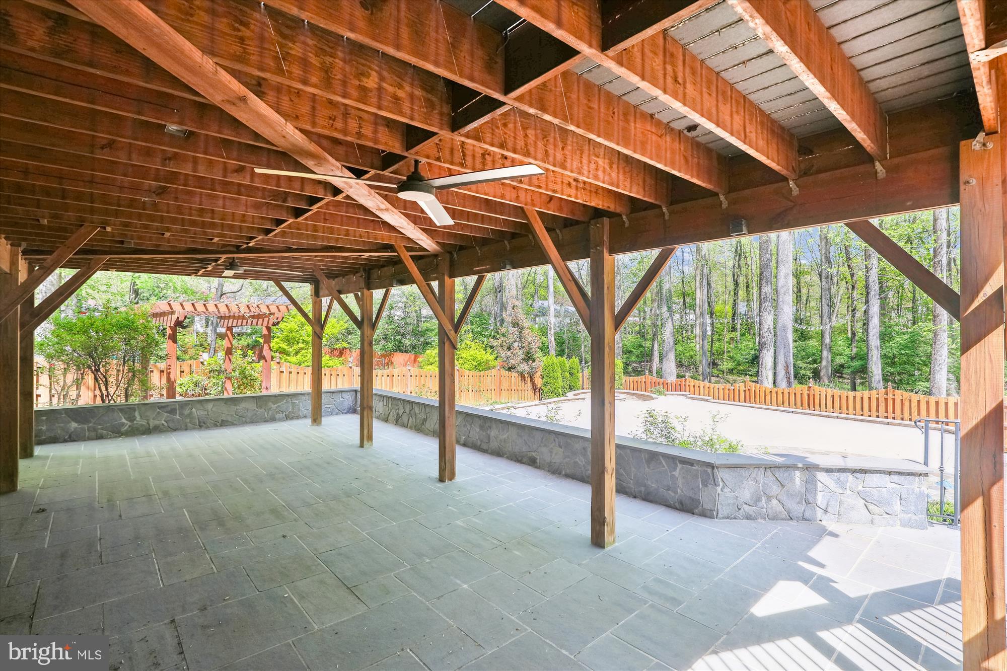 11805 Blue Spruce Road Reston, VA 20191 - Photo 34 of 48 Enjoy private patio, cool off from the sun's rays!