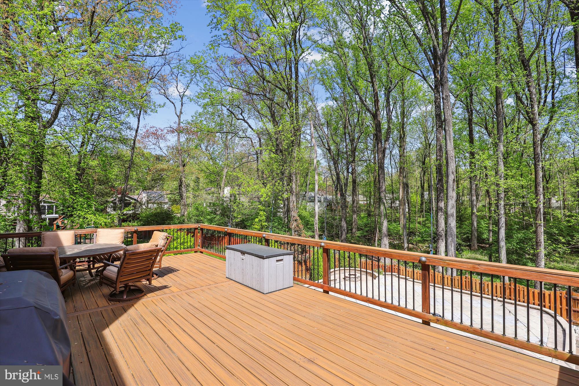 11805 Blue Spruce Road Reston, VA 20191 - Photo 43 of 48 Large composite deck. Take in the view